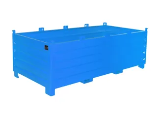 Systeem-Stapelcontainer Blauw 850x2400x1200mm 2250kg Inhoud 2m³ - 1