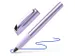Rollerball Schneider Ceod Shiny shiny lila