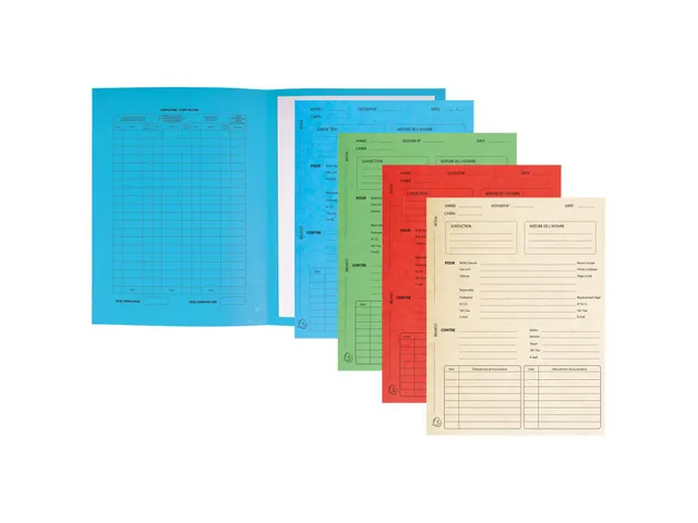 25 Proceduremappen in glanskarton 265g/m2 - 25x32cm - Ivoor-Gea