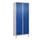 locker,HxBxD 1950x800x500mm,2vak,vak B 400mm,draaigrendel,voeten