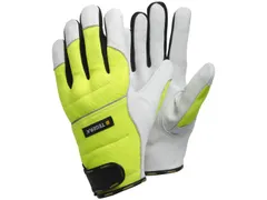 Tegera 951 kettingzaaghandschoenen, geel/wit, maat 10