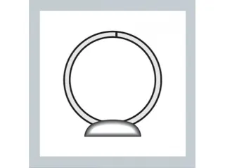 Presentatieringband Esselte A4 panorama 23-rings 20mm O-mech Zwart - 4