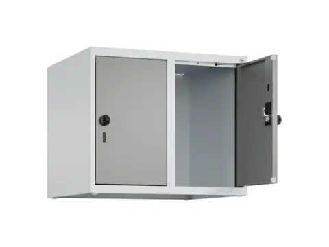 opzetkast,v. locker,2vak.,vak B 300mm,HxBxD 500x600x500mm,draaigrendel