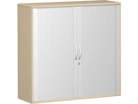 jaloeziedeurkast,HxBxD 1150x1200x430mm,2xhouten vloer,decor romp wit