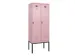 locker voor scheiding van kleding,HxBxD 2120x800x500mm,2vak