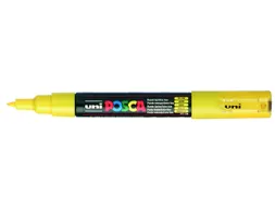 Verfstift Posca PC1MC Extra Fijne punt 0,7-1,0mm geel