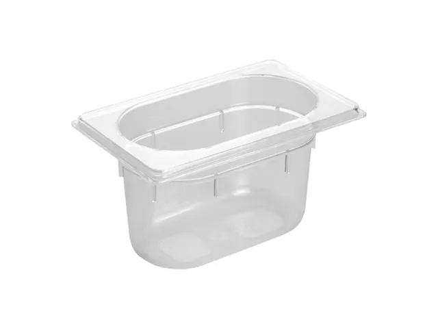 Caterchef Gastronorm bak 1/9 GN 100mm polycarbonaat transparant