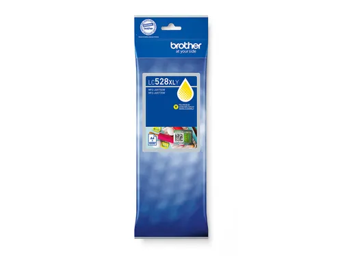 Inktcartridge Brother LC-528XLY geel