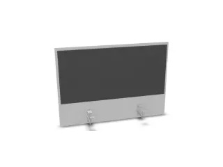 opzetpaneel bureau aanbouw achter MP-lichtgrijs antraciet 800mm - 1