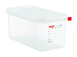Voedseldoos Araven GN 1/3 met deksel 6 liter 4 stuks