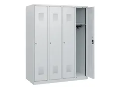 schoollocker,HxBxD 1530x1200x500mm,4vak,vak B 300mm,cil.-slot