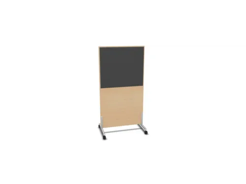scheidingswand,HxB 1545x800mm,NE-esdoorn,BN8010-antraciet