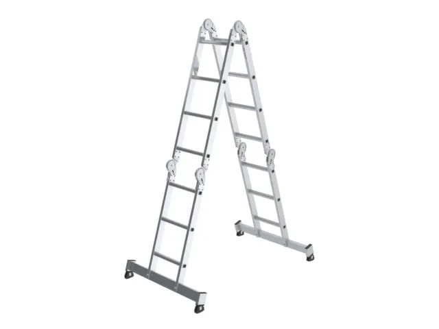 multifunctionele vouwladder,2x3/2x4,sporten,balk L 4,2m,aluminium