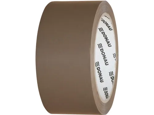 Donau verpakkingstape PP Hot-Melt 48mmx66m 50 micron bruin