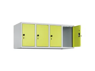 opzetkast,v. locker,4vak.,vak B 300mm,HxBxD 500x1200x500mm - 1