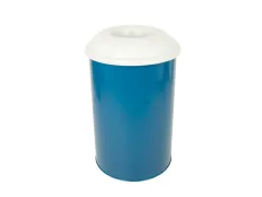 Vlamdovende Papierbak 200 Liter Blauw Grijs