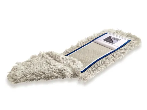 brede mop,B 500mm,katoen,mop wit