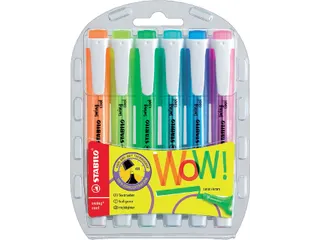 Markeerstift Stabilo Swing Cool 1-4mm 275/6-3 Assorti - 1