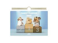 Familiekalender 310x220 Funny Animals rabbits 58pagina's