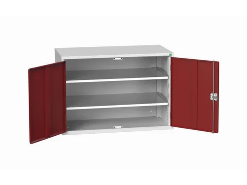 universele kast,HxBxD 800x1300x550mm,2xStalen bodem,draaigrendelslot