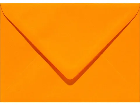 Envelop Papicolor EA5 156x220mm oranje pak à 6 stuks
