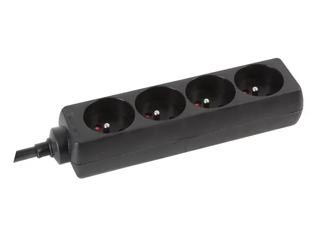 4-Voudige Stekkerdoos Met Krimpkous - 3G2.5 - 5m - Penaarde