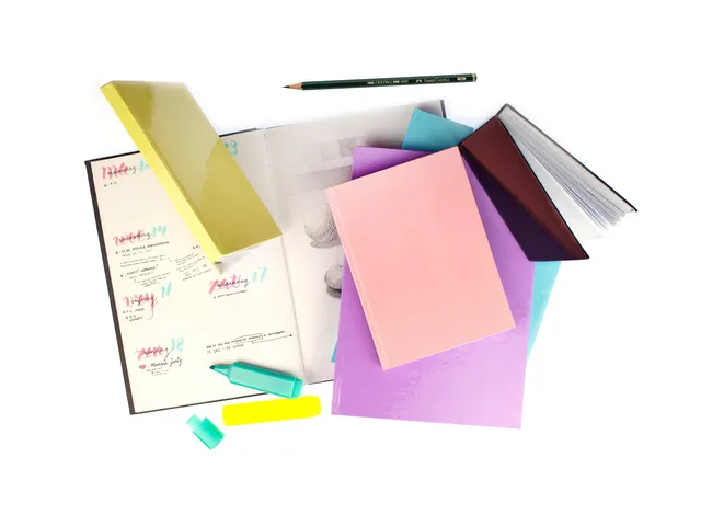 Dummyboek Kangaro A5 violet pastel hard cover 80 blad blanco 100 grams