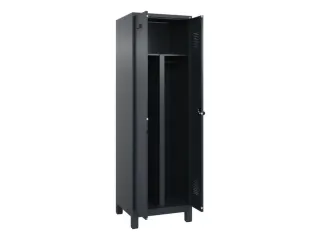 PBM-locker,HxBxD 1950x600x500mm,2vak,vak B 300mm,draaigrendel - 1