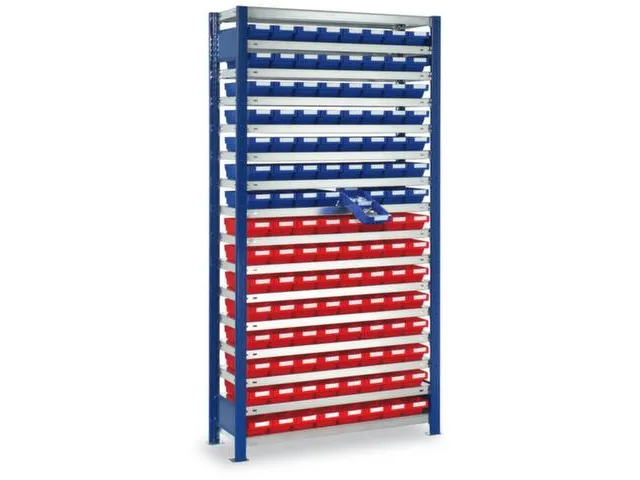 zichtbakkenstelling,grondveld,HxBxD 2000x1060x300mm,120bakken