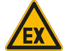 Waarschuwingsbord,Waarschuwing: Explosiegevaarlijke Atmosferen