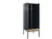 locker voor scheiding van kleding,HxBxD 2120x800x815mm,2vak