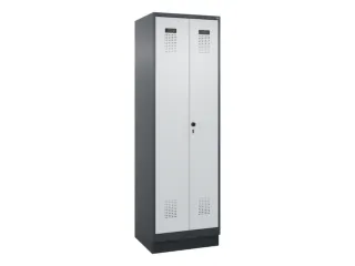 PBM-locker,HxBxD 1950x600x500mm,2vak,vak B 300mm,draaigrendel - 2