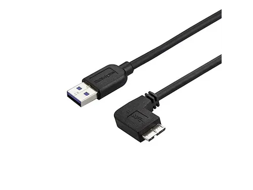 Slanke Micro USB 3.0 kabel haaks naar rechts 1 Meter