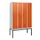 locker,HxBxD 1950x1200x500mm,4vak,vak B 300mm,draaigrendel