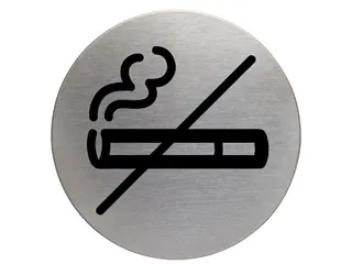 Infobord pictogram Durable 4911 niet roken rond 83mm - 1