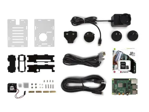 Raspberry Pi 4 Starterkit (4Gb) Met Koelbehuizing