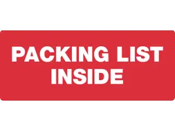 Etiket Packing List Inside 101x38mm Rol 300 Etiketten