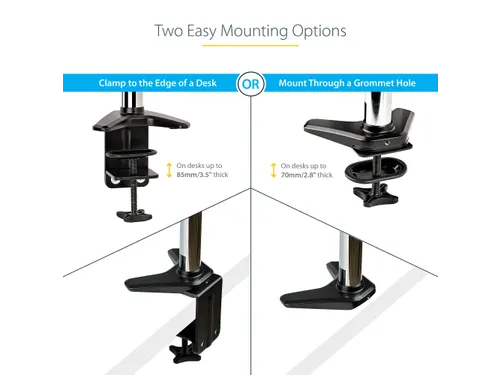 Bureau Monitor Arm voor Enkele VESA-display tot 32 inchof 49 inch Ultr