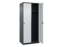 locker,HxBxD 1850x800x500mm,2vak,vak B 400mm,draaigrendel
