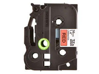 Labeltape Brother P-touch TZe-461 standaard 36mm zwart op rood - 2