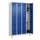 locker,HxBxD 1950x1200x500mm,4vak,vak B 300mm,draaigrendel,voeten