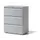 hangmappenkast,HxBxD 1000x800x470mm,3hangmappenframes,romp lichtgrijs