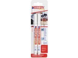 Krijtmarker e-4085 ronde punt van 1 - 2 mm 2 stuks