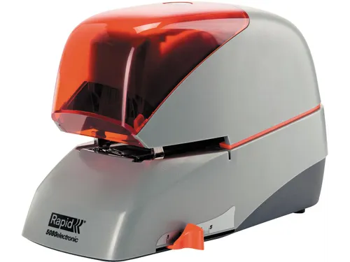 Rapid contactloze elektrische nietmachine 5080E zilver/oranje