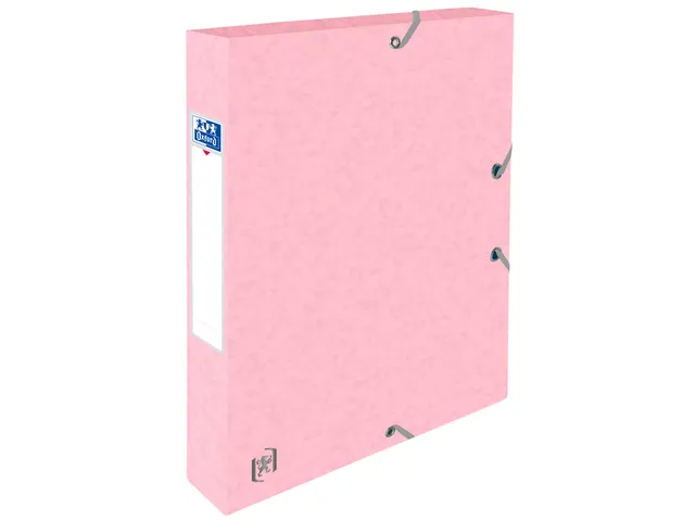 Elastobox Oxford Top File+ A4 40mm pastel assorti