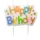 Kaarsje Happy 'Happy birthday' 10.5cm