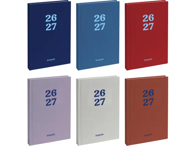 Studentenagenda Rainbow geassorteerd 2025-2026