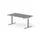 Elektrisch ihv bureau,HxBxD 650-1310x1600x900mm,blad donkergrijs