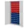 kast met sleufplaat m. bakken,HxBxD 1950x1000x410mm,86bakken PE