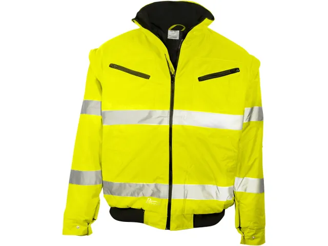 Preven'S 174GA hi-vis pilotjack, fluo geel, maat L, per stuk